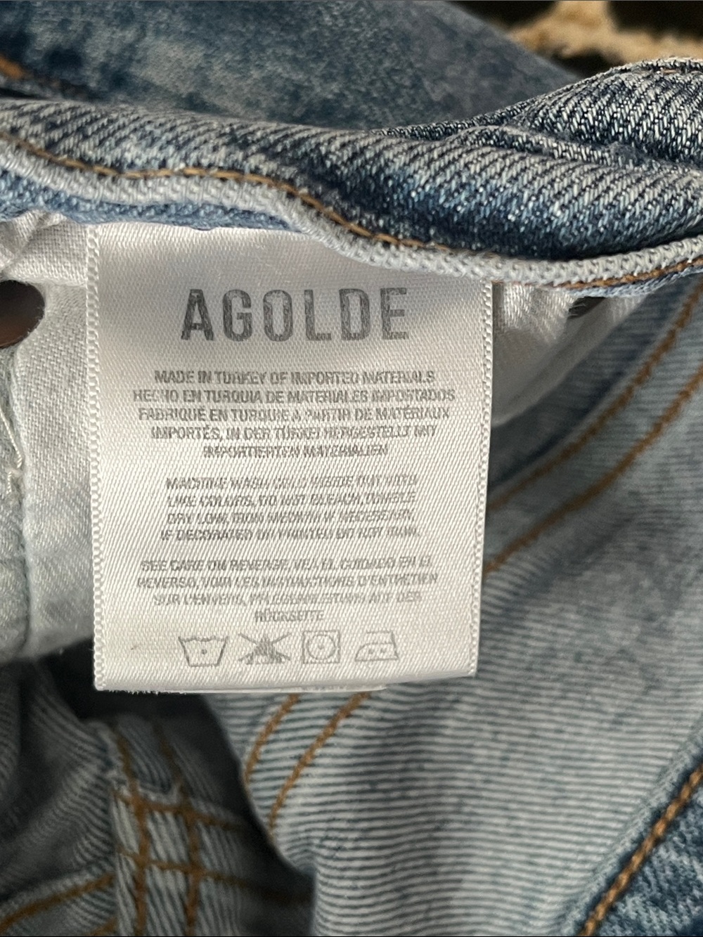 S26 Agolde Riley Jeans - Picture 5 of 6